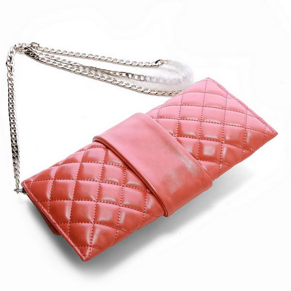 Fake Chanel Camelia Bag Sheepskin Leather A35412 Pink On Sale